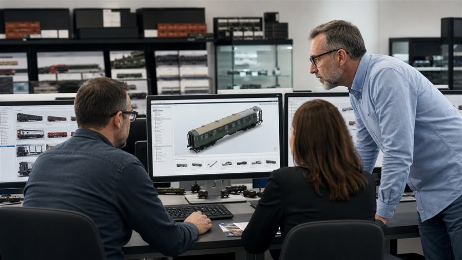 Distributor website using an embedded 3D model service